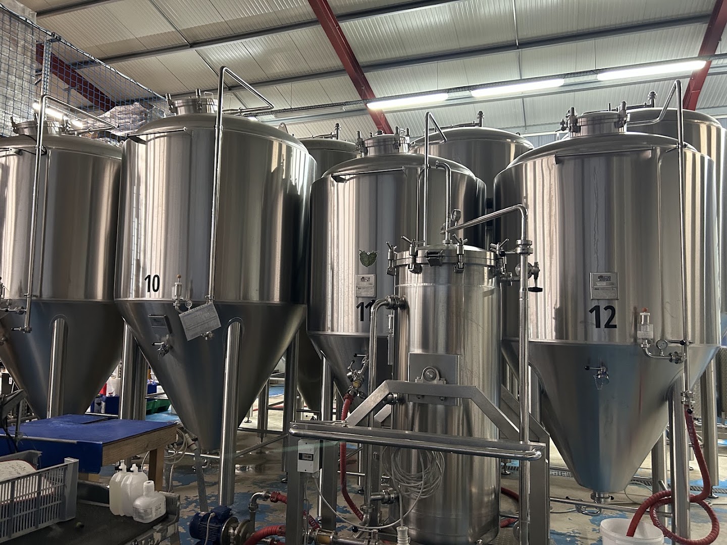 Les cuves et équipements de brassage en acier inoxydable